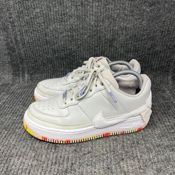 Nike Air Force 1 Jester XX Floral Print Platinum Gray Women’s 10 AV2461-001 - Picture 3 of 8